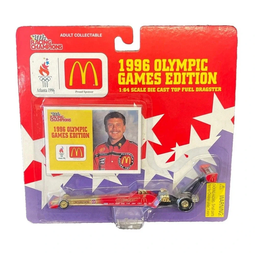 Racing Champions 1996 Olympic Games Edition McDonalds Top Fuel Dragster‎ 1:64